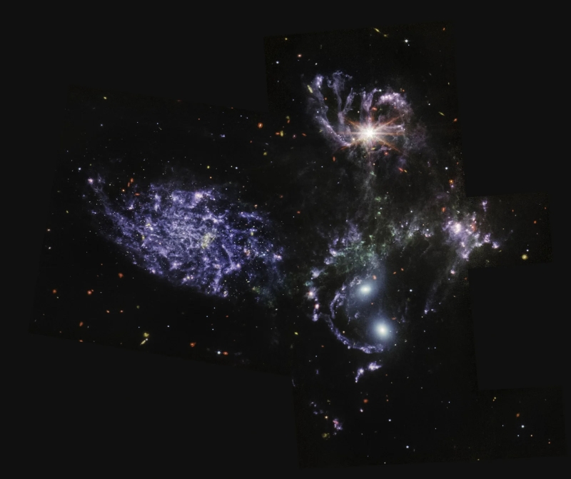 NASA James Webb Telescope image Stephan's Quintet